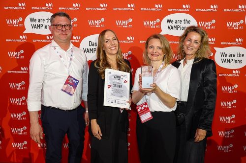 Kat 2 1 Silber VAMP Award 2026 Beste Sampling Promotion Fotocredit Günther Langegger