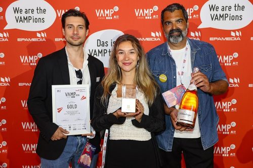 Kat 3 1 Gold VAMP Award 2026 DOOH interaktiv Fotocredit Günther Langegger