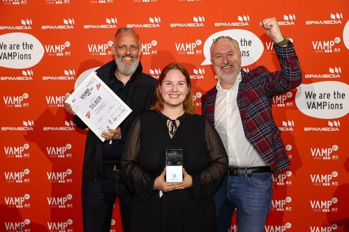 Kat 3 1 Silber VAMP Award 2026 DOOH interaktiv Fotocredit Günther Langegger