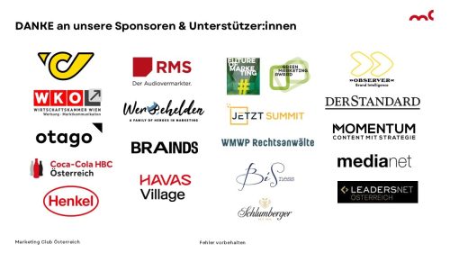 X Mas Feier Sponsoren